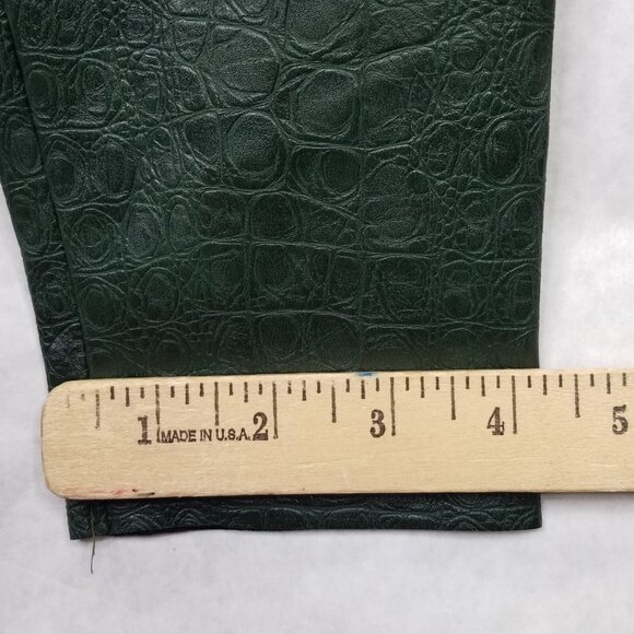 Commando Perfect Control Leggings Womens M Faux Leather High Rise Green Croc NEW - Picture 13 of 13